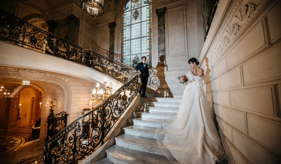 歴史あるホテルで映像美あふれる一枚を