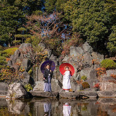 桜花亭庭園ロケーション