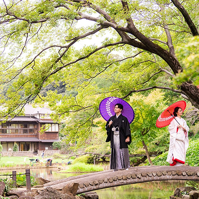 肥後細川庭園ロケーション